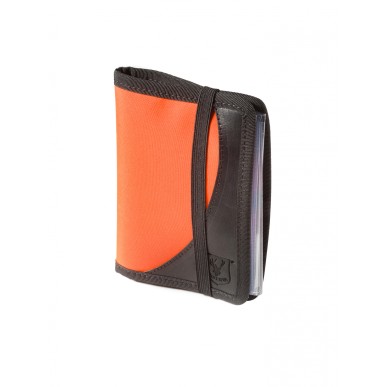 Porta licenza arancione fluo