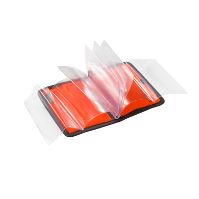 Porta licenza arancione fluo