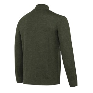 Maglione mezza zip Merino