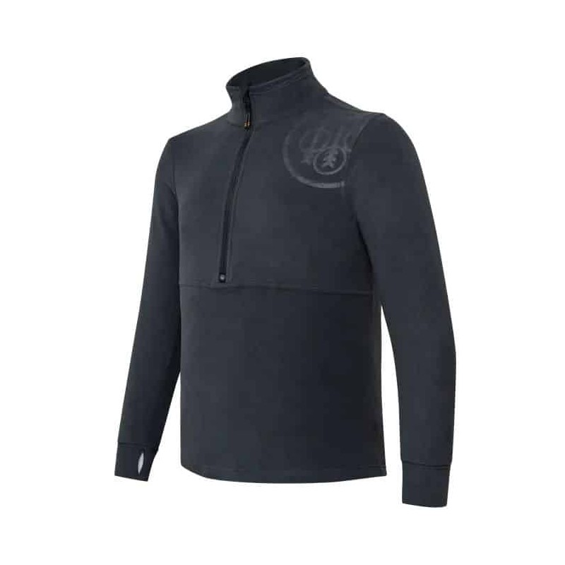 Pile HP Logo a mezza zip